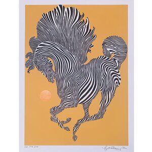 Etude by Guillaume Azoulay Numbered Limited Edition print on paper